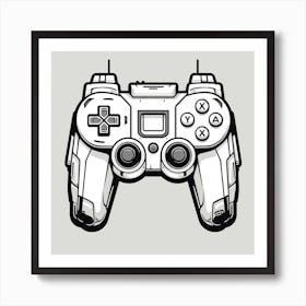 Video Game Controller 2 Art Print