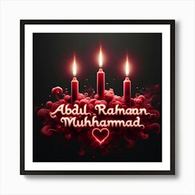 Abdul Rahman Muhammad Art Print
