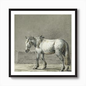 Standing Horse (1810 1816), Jean Bernard Art Print