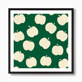 The Apples  Square Art Print