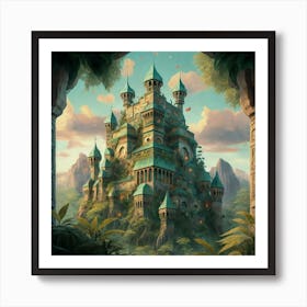 The castle in seicle 15 13 Art Print