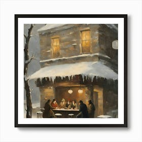 Winter'S Night Art Print