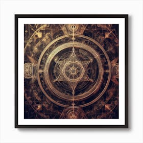 Occult Symbol 1 Art Print