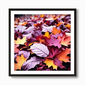 Autumn Leaves Art Print