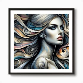 The femme fatale 1 Art Print