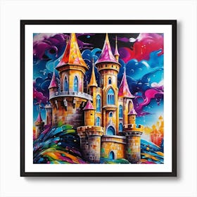 Castle In The Sky 33 Art Print