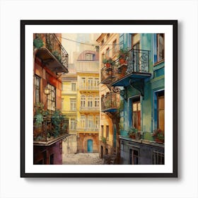 Street Scene 3 Art Print