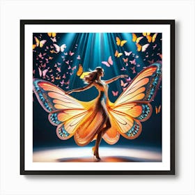 Butterfly Wings Art Print