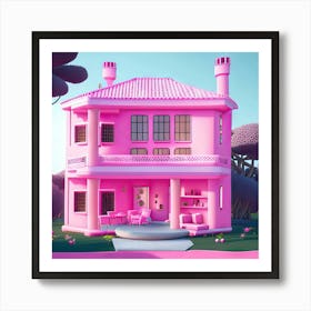 Barbie Dream House (116) Art Print
