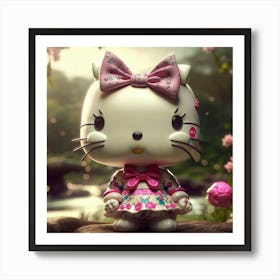 Hello Kitty 2 Art Print