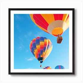 Hot Air Balloons Art Print