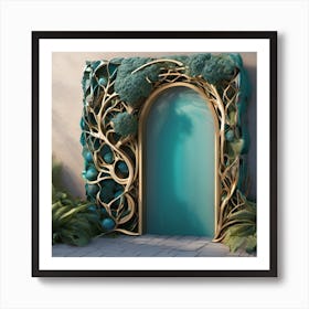 Door To The Garden Art Print