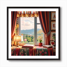 Window Seat Art Print