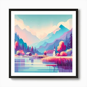 Pixel Art 12 Art Print