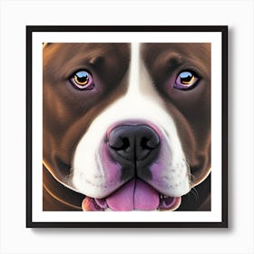 Staffordshire Bull Terrier Art Print