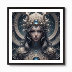 Ethereal Woman Art Print