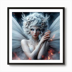 Angel Of Fire Art Print