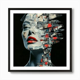 The Female Brain 3 Art Print