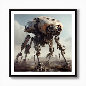 Star Wars Painting Art Print