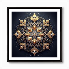 Mosaic pattern 1 Art Print