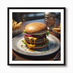 Burger 61 Art Print