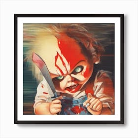 Chucky Art Print