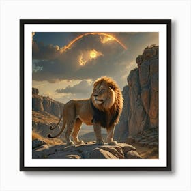 Lion King 3 Art Print