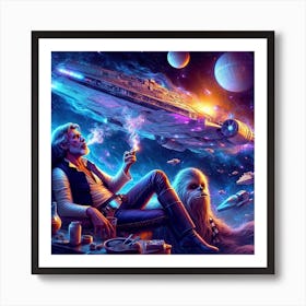 Star Wars 3 Art Print