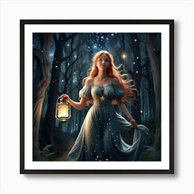 Fairytale Forest 5 Art Print