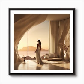 Aphrodite'S Bedroom Art Print