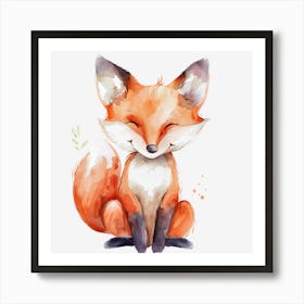 Cute Fox Art Print