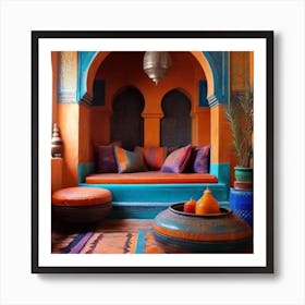 Moroccan Living Room 1 Art Print