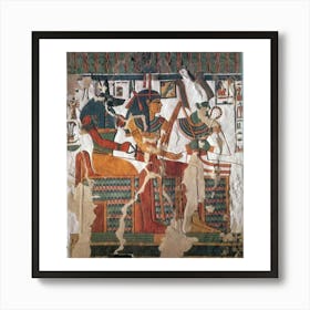 Egyptian Painting 24 Art Print