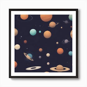 Galaxy picture Art Print