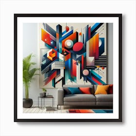 Abstract art 1 Art Print