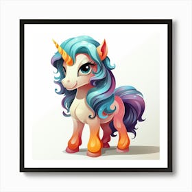 Cute Unicorn 9 Poster