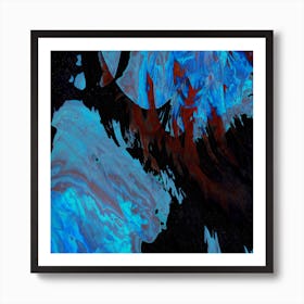 Frozen Vulcano Art Print