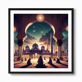 Islamic Mosque 3 Art Print