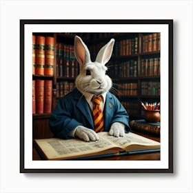 Harry Potter Rabbit 3 Art Print