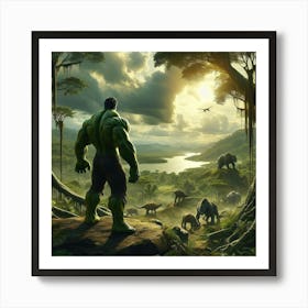 Incredible Hulk 1 Art Print