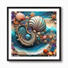 Sea Shells Art Print