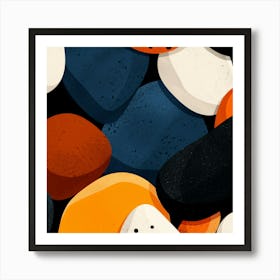 Pebbles Art Print