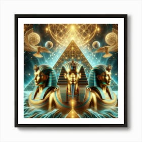 Egyptian Enchantment: Exploring the Magic of the Nile Art Print