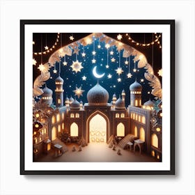 Islamic Mosque 1 Art Print