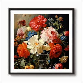 Flowers In A Vase 2 Art Print