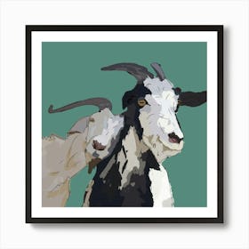 Old Goats Art Print