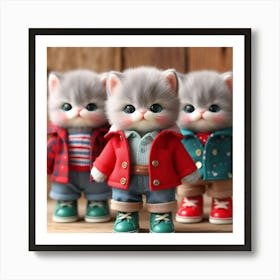 Kitty Cat 4 Art Print