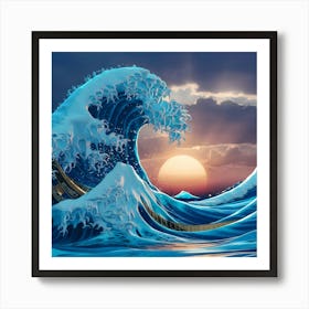 Great Wave Off Kanagawa Art Print