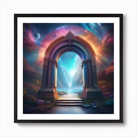 Portal To The Universe Art Print