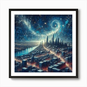 Space City Art Print